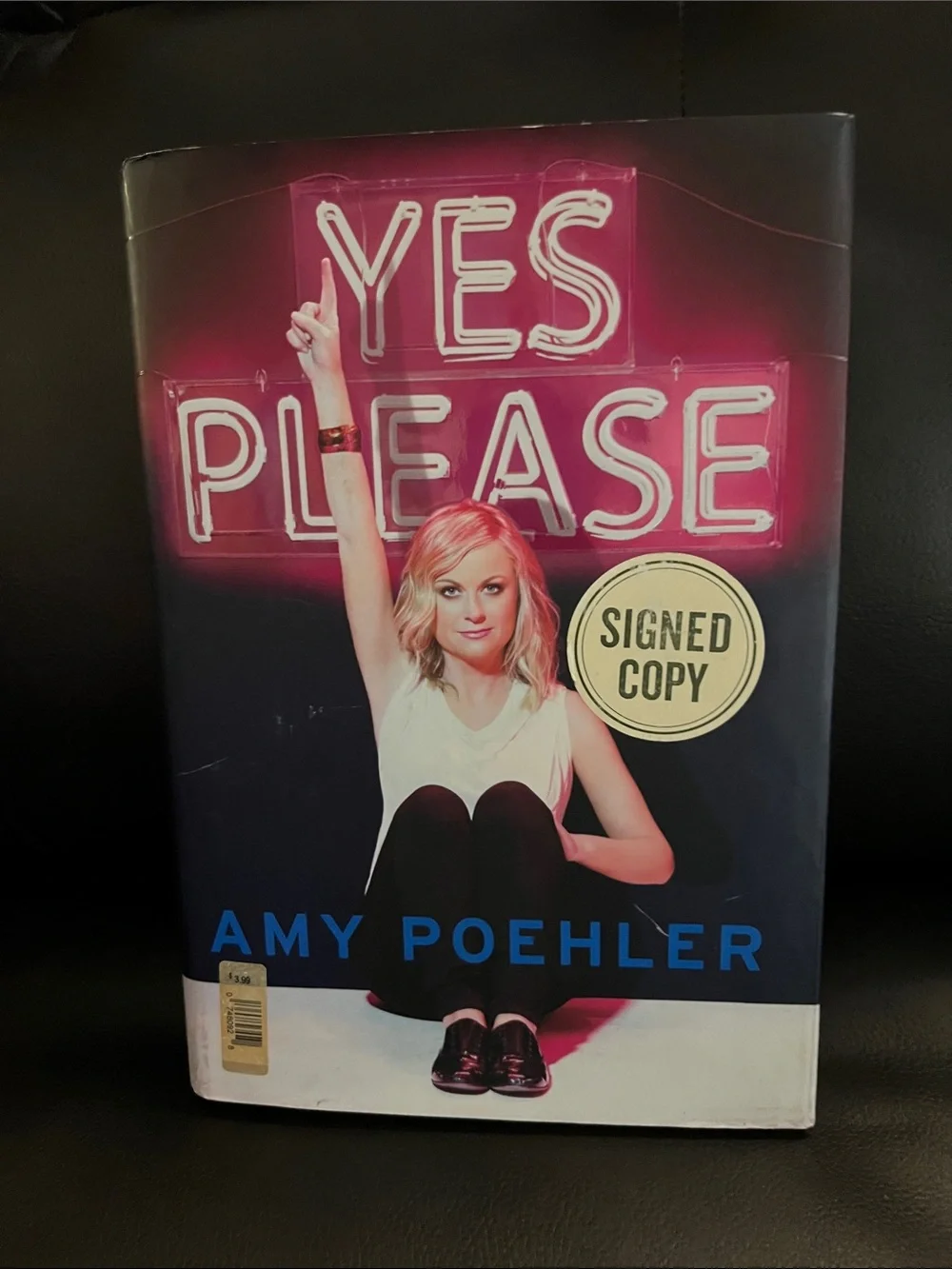 Amy Poehler 'Yes Please' - Signed Copy (Pink Accents)